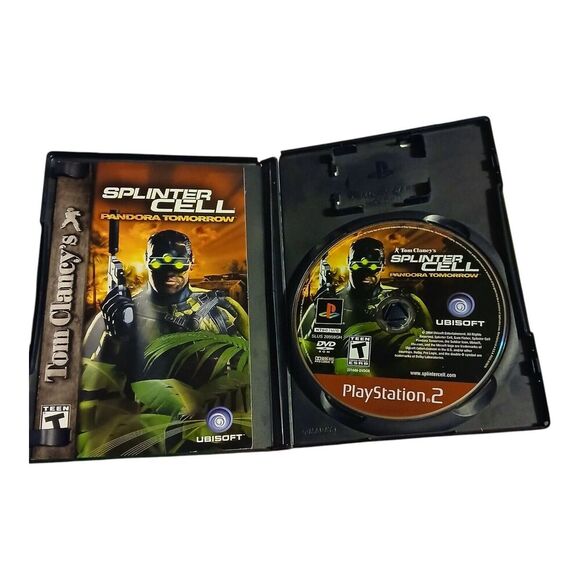 Tom Clancy’s Splinter Cell: Pandora Tomorrow (Sony PlayStation 2, 2004) PS2 Game - Picture 3 of 4